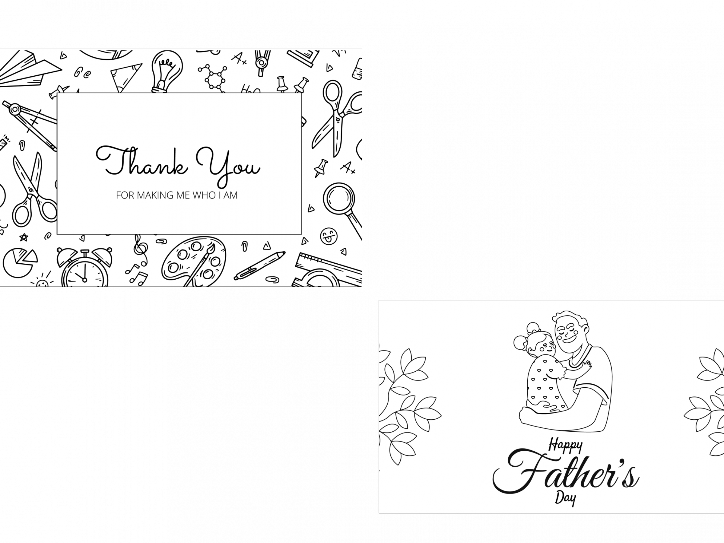 Solterra Fathers Day card example