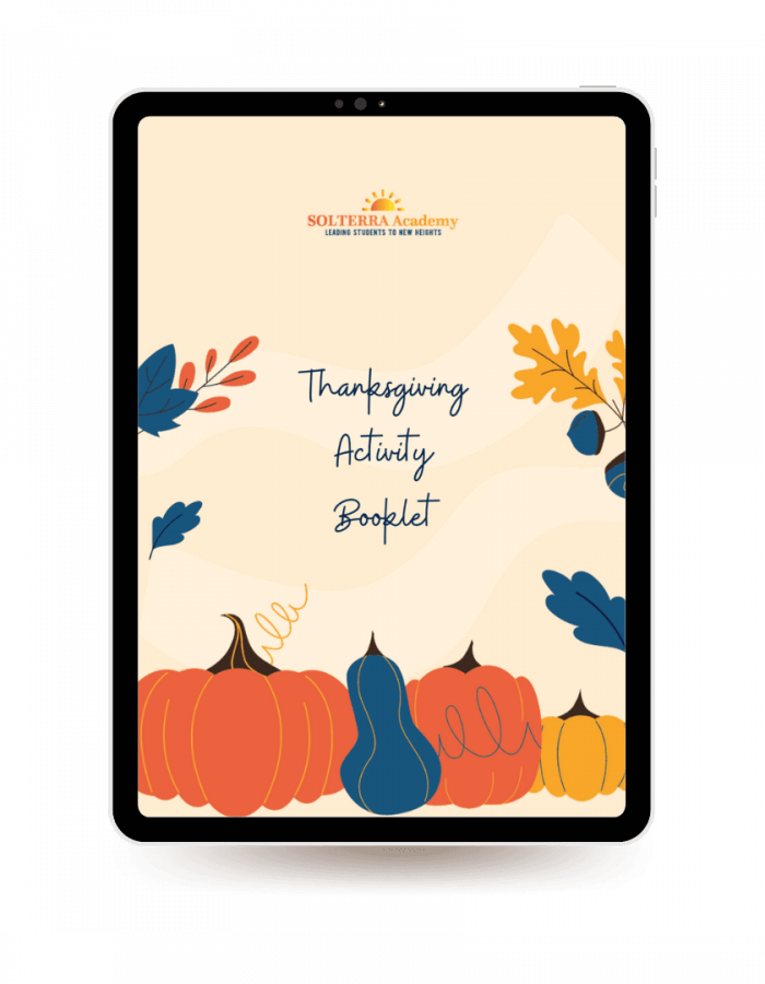 Thanksgiving Activity Booklet Solterra Academy 2023